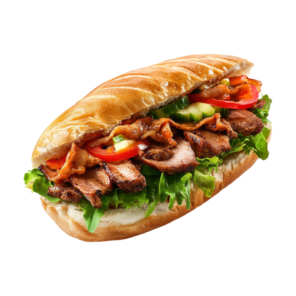 a-sub-sandwich-with-meat-and-vegetables-free-png